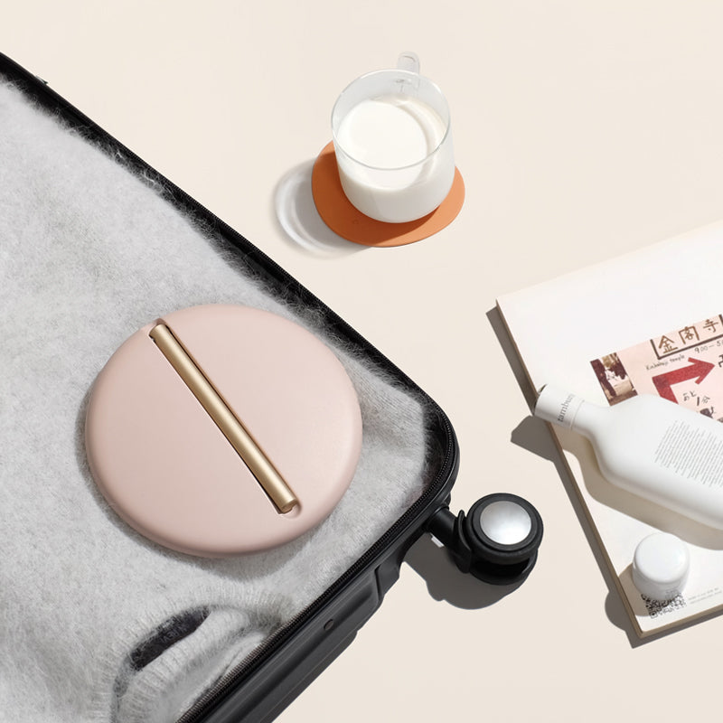 Travel beauty mirror folding mirror