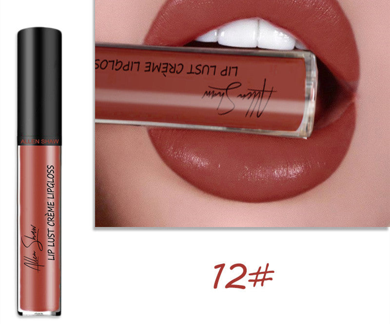 Seidig-cremige Textur Lipgloss, exklusiv erhältlich bei Aliexpress und Shopee (grenzüberschreitend).