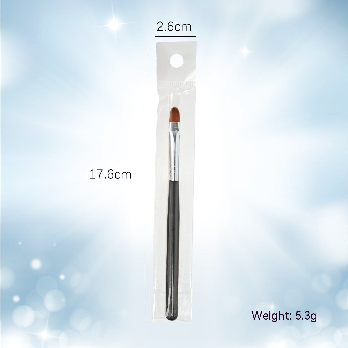 Factory Direct Sales Nylon Hair Round Head Single Nail Beauty Paint Pen Nail Beauty Flat Head UV Pen Nail Brush Tools