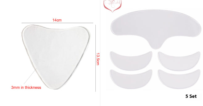 Anti-Wrinkle Pad Invisible Glossy Transparent Silica Gel Patch Female