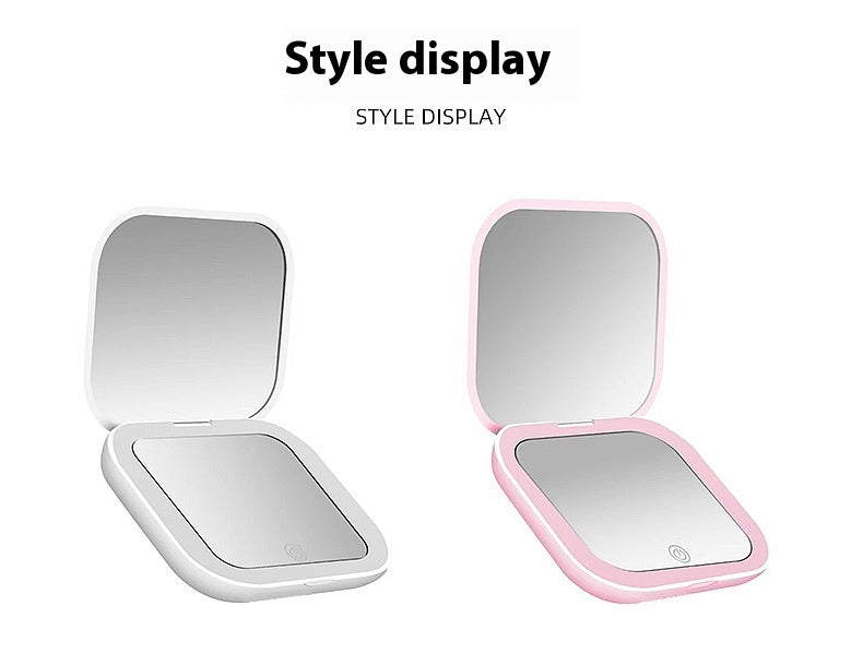 Handheld Folding Beauty Makeup Mirror