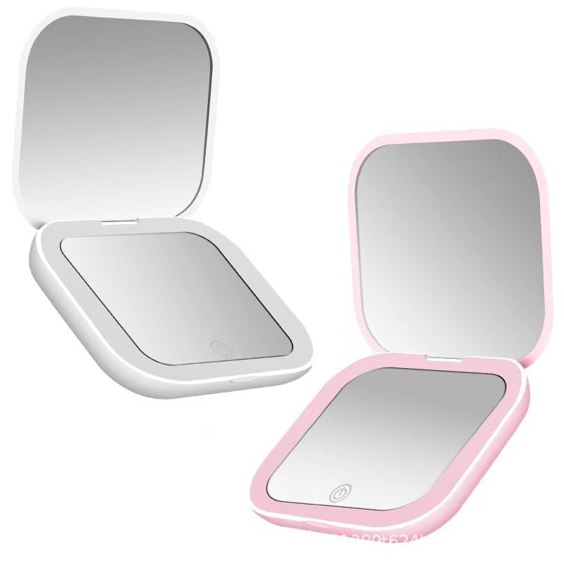 Handheld Folding Beauty Makeup Mirror
