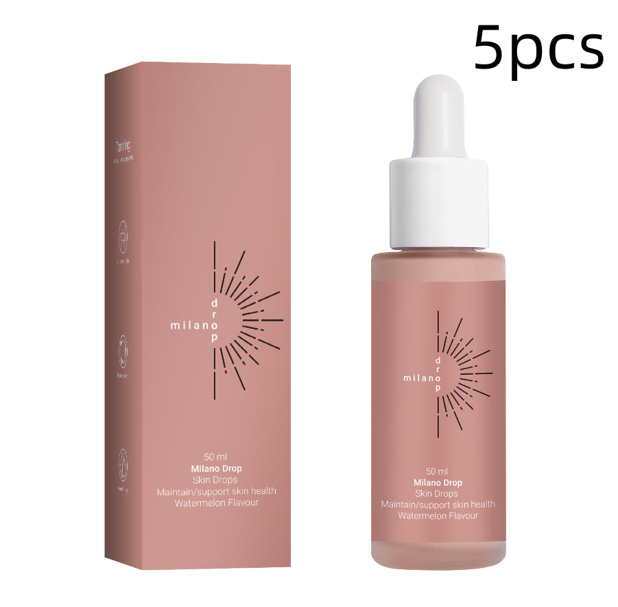 Bräunungsserum für Gesicht und Körper, Sonnenbank-Serum für den Außenbereich, Serum zur Reparatur von Fältchen, Hautserum mit dunkler Bronzer-Wirkung, Selbstbräunungsserum-Tropfen.