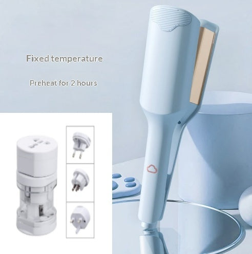 Egg Roll Curling Iron Negative Ion Clamp Water Wave Styling Large Curling Wand