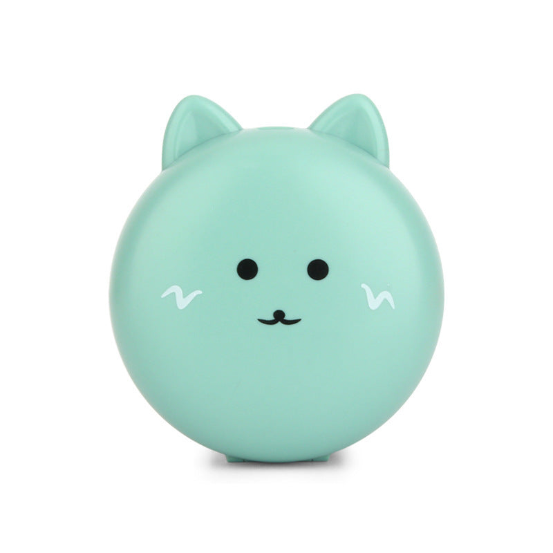 Mini folding fan Beauty mirror