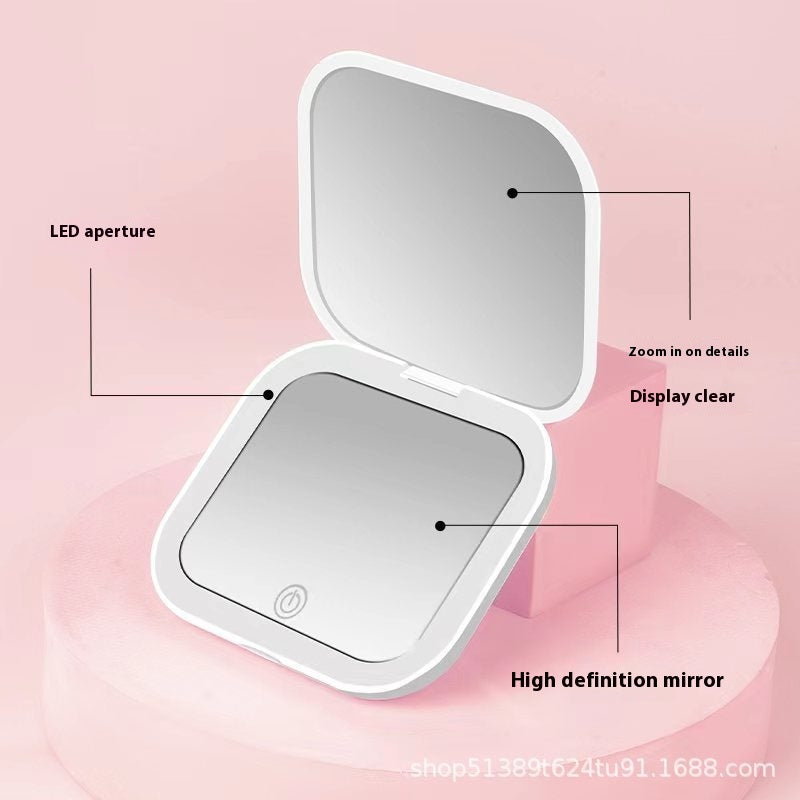 Handheld Folding Beauty Makeup Mirror