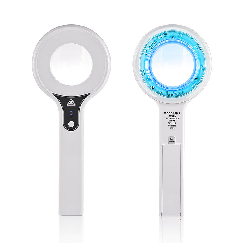 Handheld Household Woods' Light Convenient Skin Detector