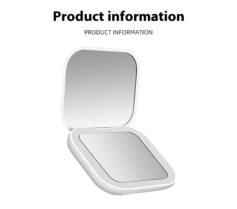 Handheld Folding Beauty Makeup Mirror