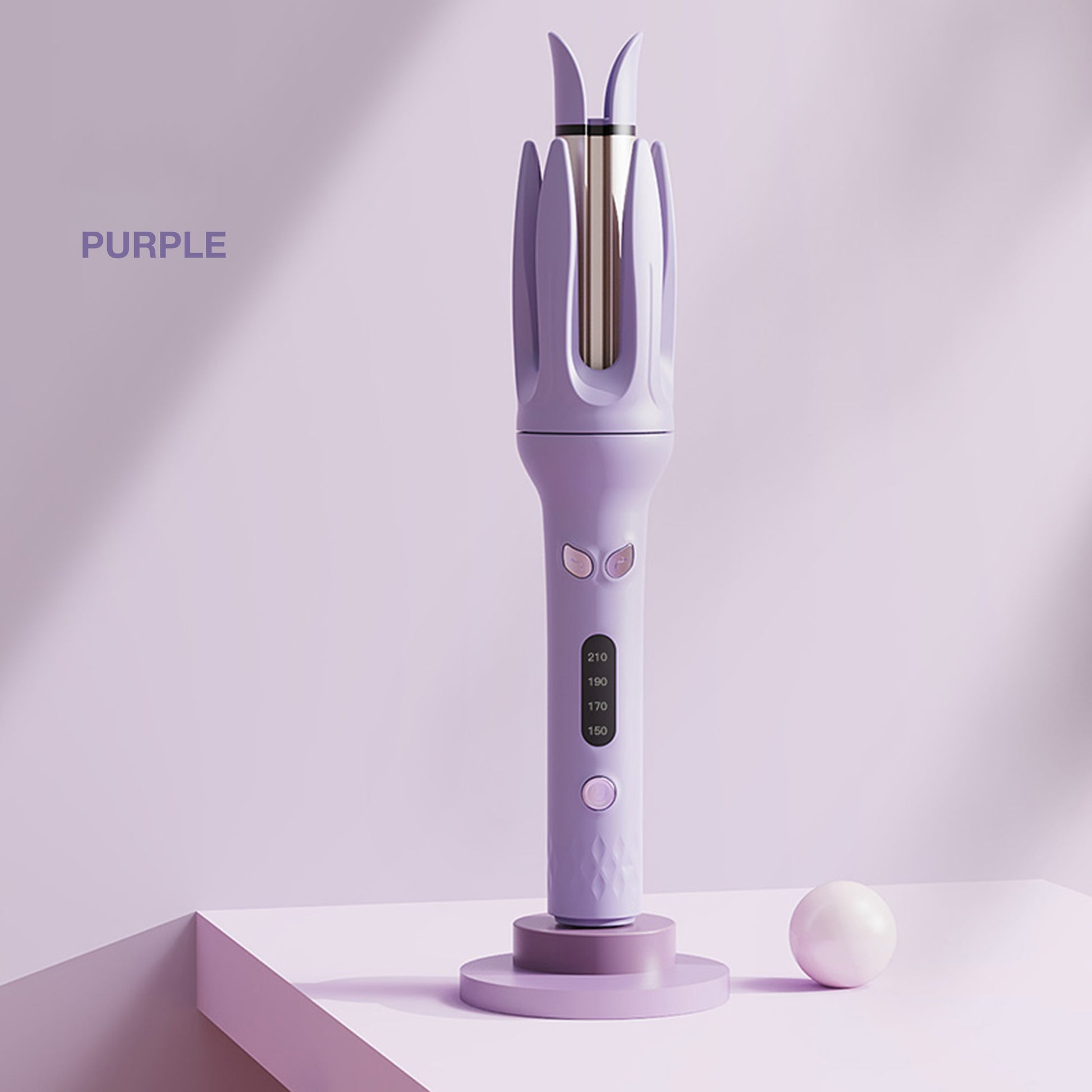 Automatic Hair Curling Iron with ceramic care and preset heat modes for healthy, shiny curls. Safe, fast, and beginner friendly styling.