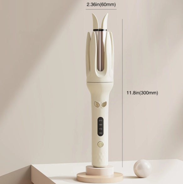 Automatic Hair Curling Iron with ceramic care and preset heat modes for healthy, shiny curls. Safe, fast, and beginner friendly styling.