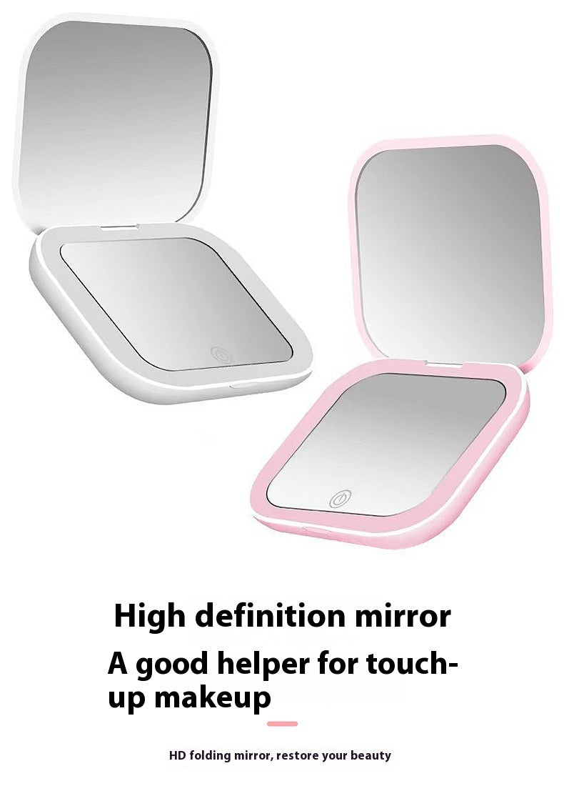 Handheld Folding Beauty Makeup Mirror
